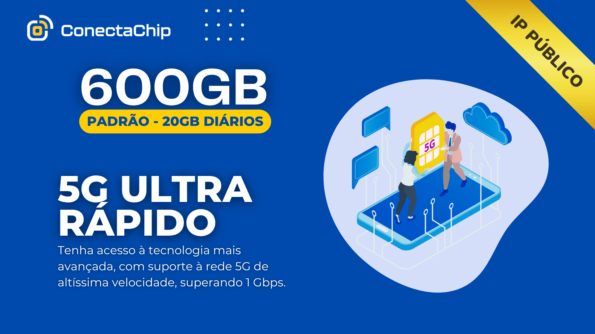 Profissional - 600GB IP Público